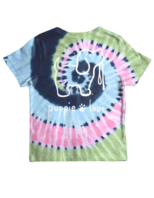 Midnight Pastel Tie Dye Pup Cover