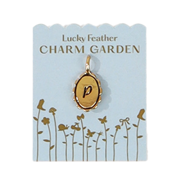 Scalloped Initial Charm Preview #9