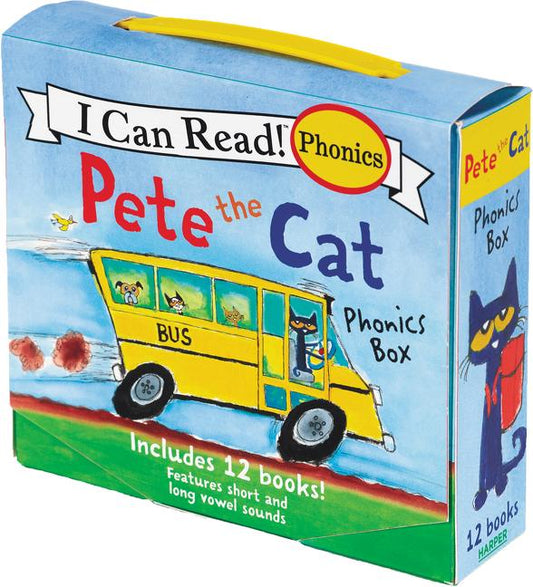 Tomfoolery Toys | Pete the Cat 12-Book Phonics Fun!