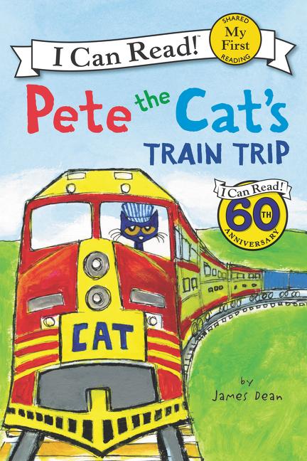 Pete the Cat Train Trip Cover