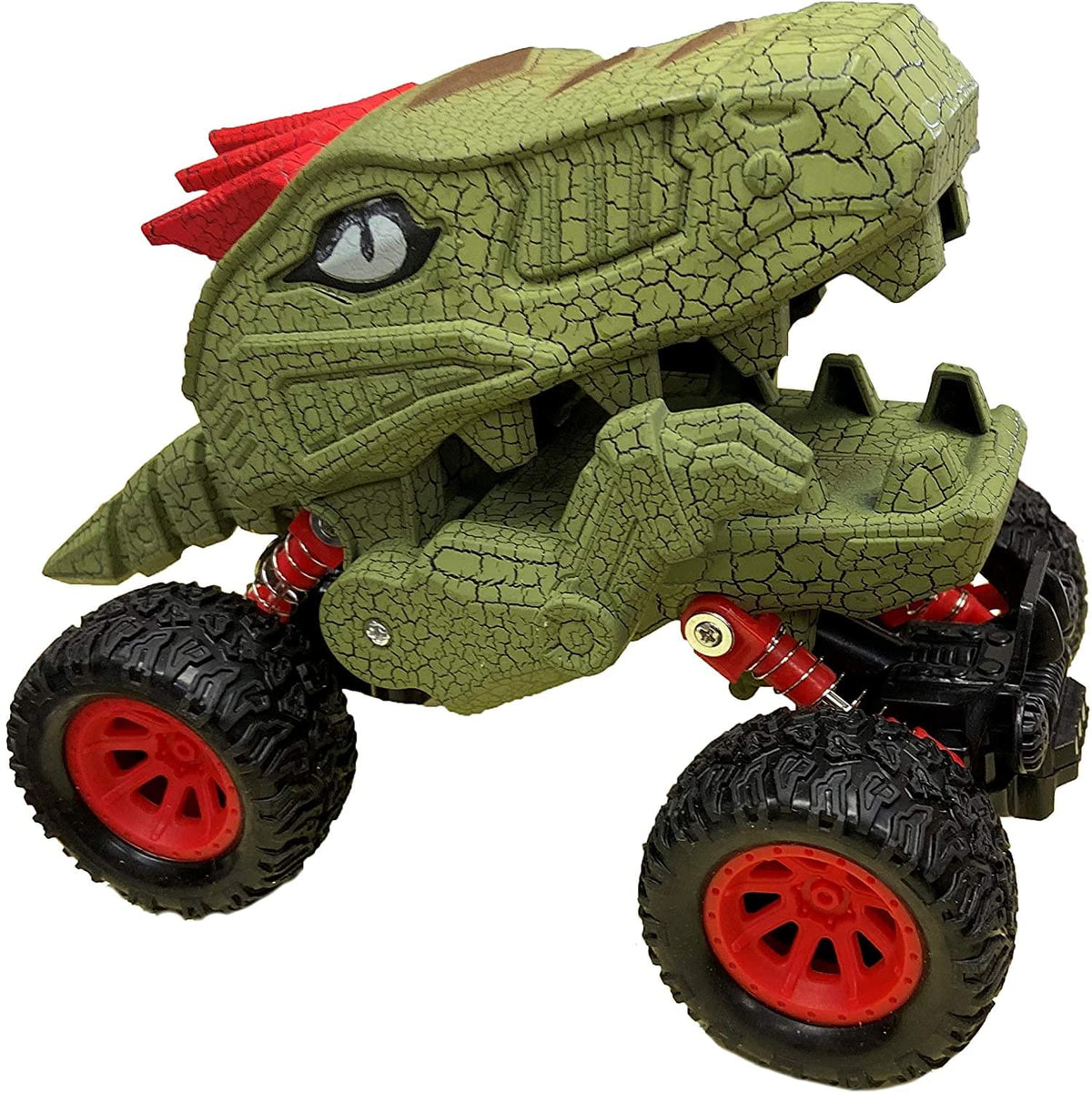 Dino-Faurs: Pull Back 4 Wheel Dinosaur Truck Cover