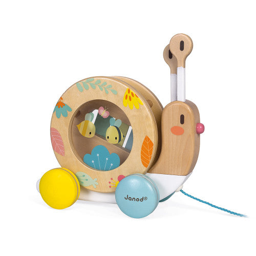 Tomfoolery Toys | Pure Pull-Along Snail