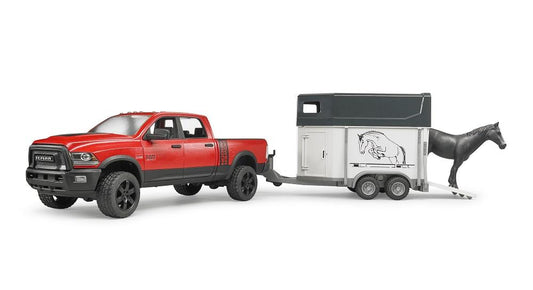 Tomfoolery Toys | RAM 2500 Pick-Up Truck w/Horse Trailer