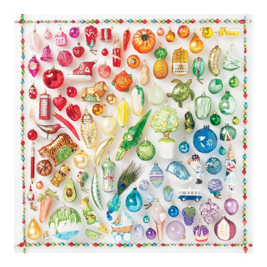 Rainbow Ornaments - 500pc Puzzle Preview #2