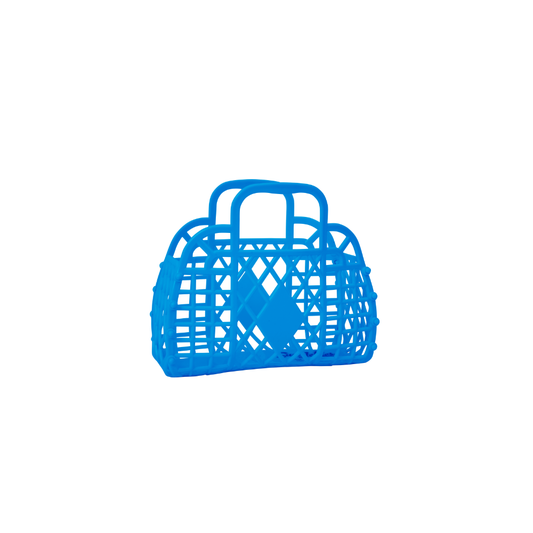 Tomfoolery Toys | Mini Retro Basket Jellie Bag