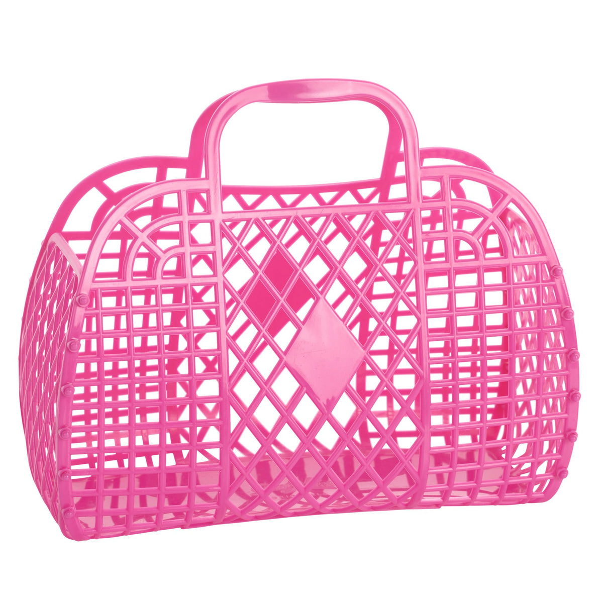 Large Retro Basket Jellie Bag Cover