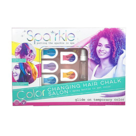 Tomfoolery Toys | Color Changing Hair Chalk Set