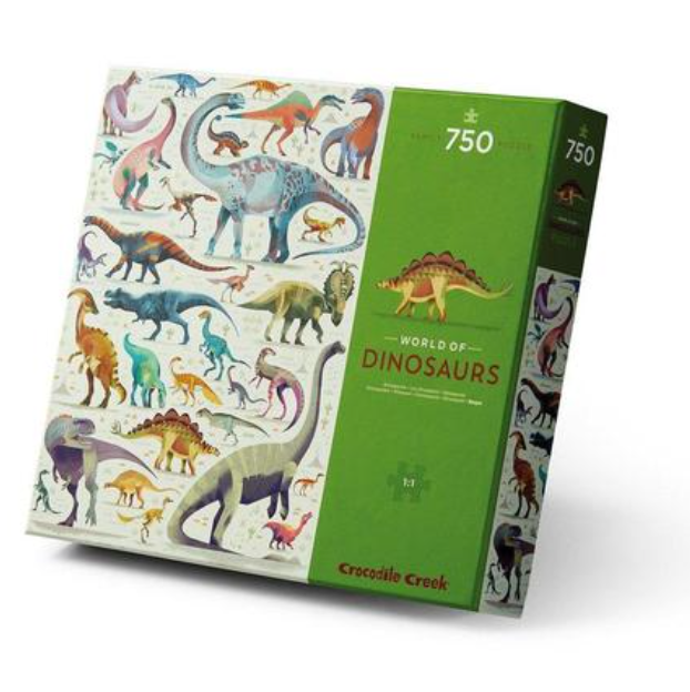 World of Dinosaurs - 750pc Puzzle Cover