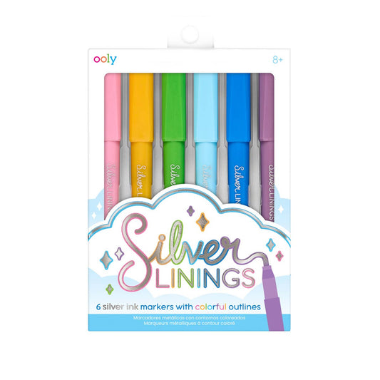 Tomfoolery Toys | Silver Linings Outline Markers