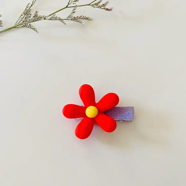 Solid Flower Hair Clip Preview #6