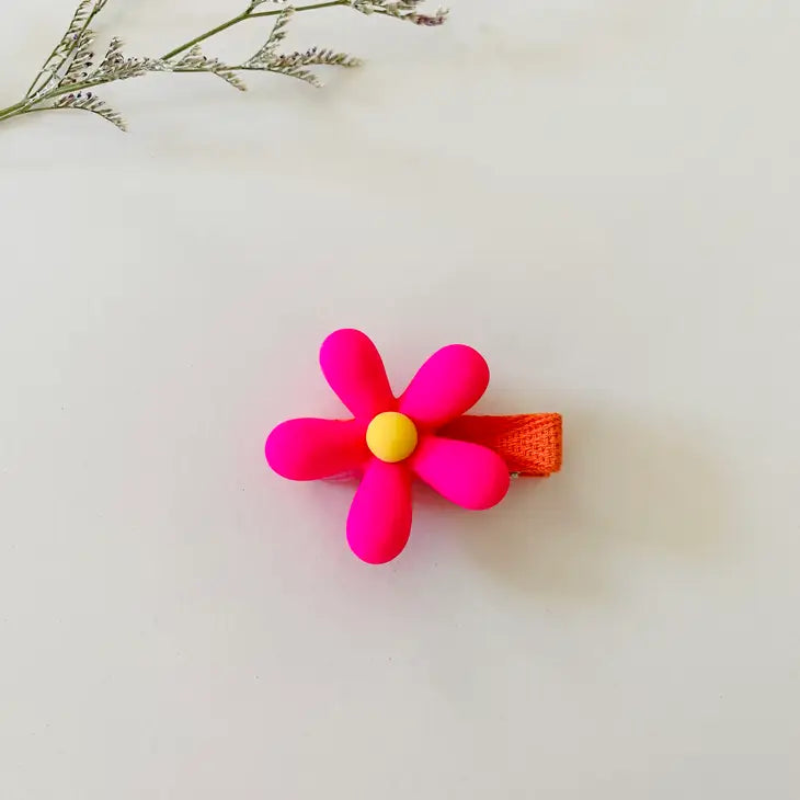 Solid Flower Hair Clip Preview #3