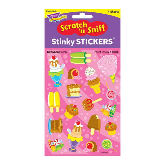 Tomfoolery Toys | Sweet Treats Scratch 'n Sniff Stinky Stickers