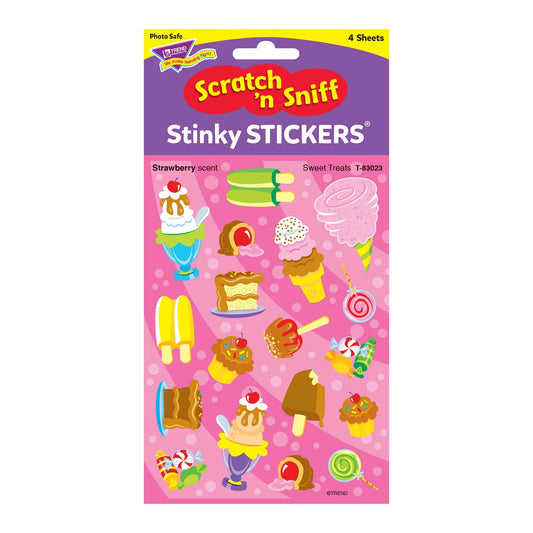 Tomfoolery Toys | Sweet Treats Scratch 'n Sniff Stinky Stickers