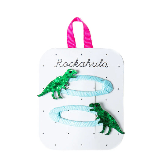 Tomfoolery Toys | T-Rex Glitter Clips