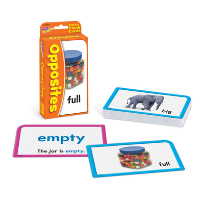 Opposites Pocket Flash Cards Preview #3