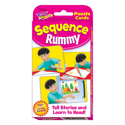 Tomfoolery Toys | Sequence Rummy Puzzle Cards