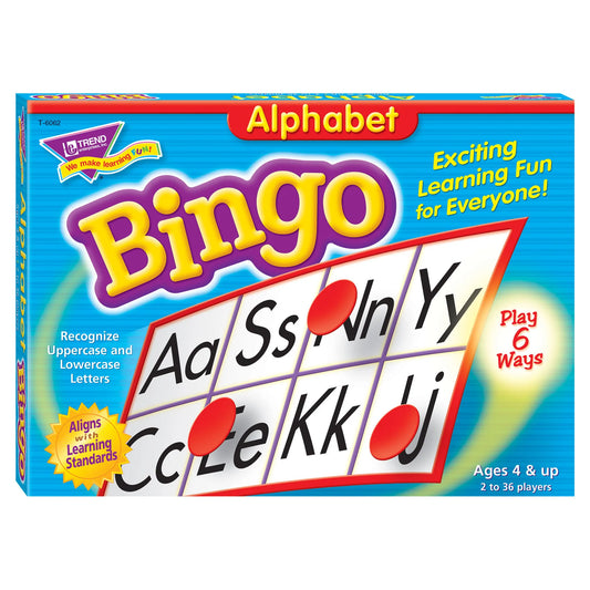 Tomfoolery Toys | Alphabet Bingo