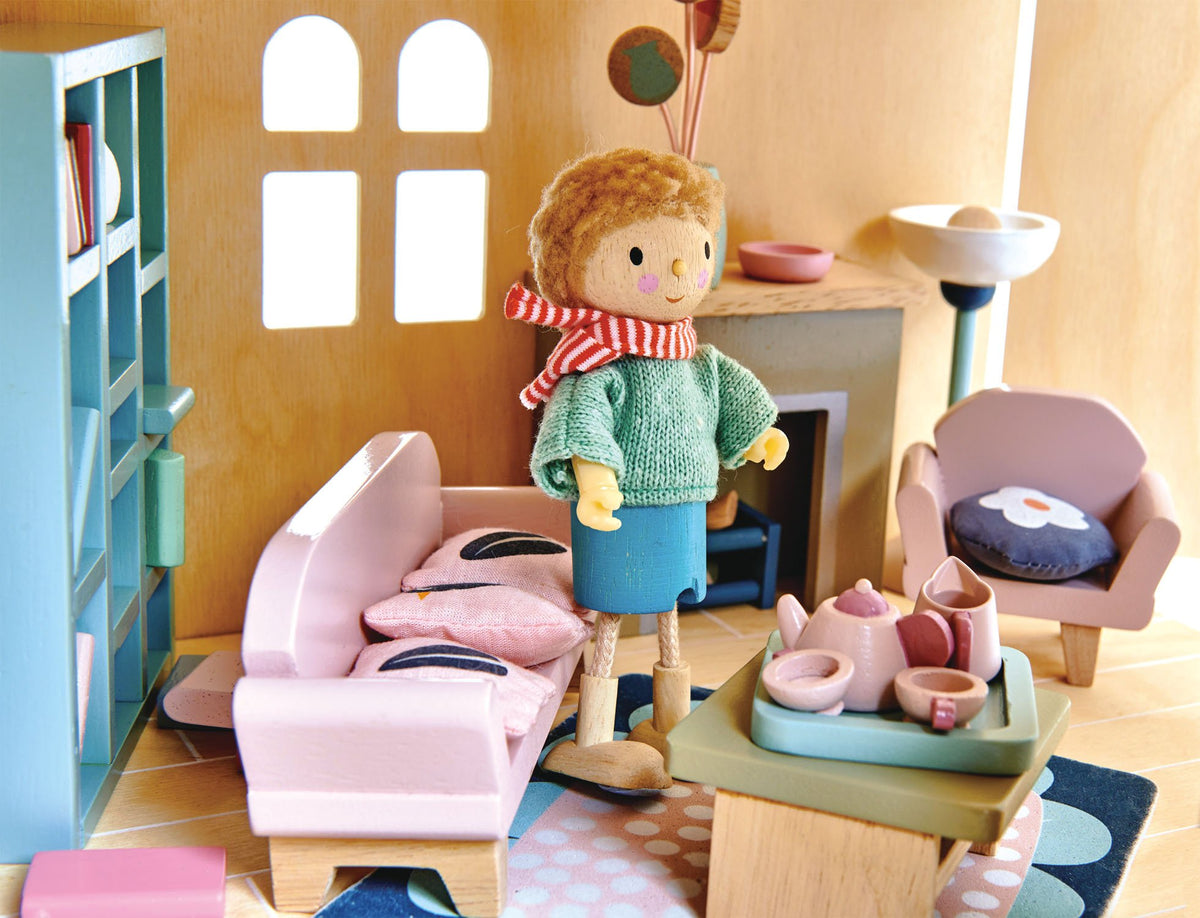 Doll House Sitting Room Cover