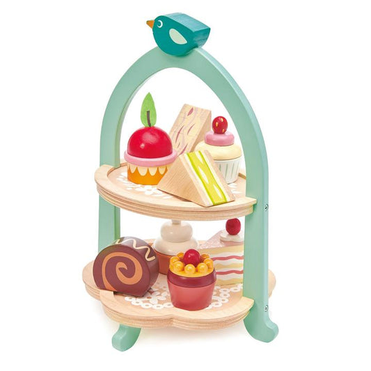 Tomfoolery Toys | Mini Birdie Afternoon Tea Stand