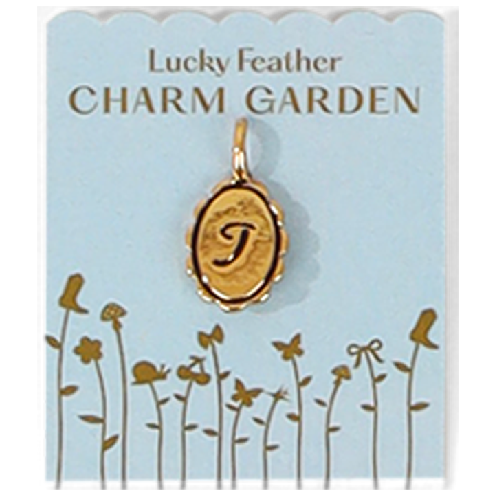 Scalloped Initial Charm Preview #12
