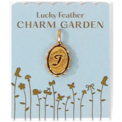 Scalloped Initial Charm Preview #12