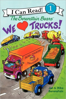 The Berenstain Bears: We Love Trucks! Cover