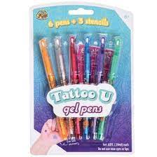 Tomfoolery Toys | Tattoo U Ink Pens