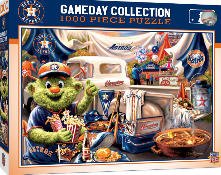 Houston Astros Game Day Puzzle Cover