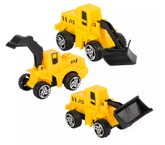 Mini Die-Cast Pull Back Construction Vehicles Cover