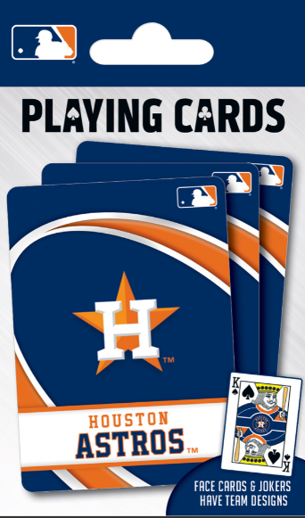 Tomfoolery Toys | Houston Astros Playing Cards