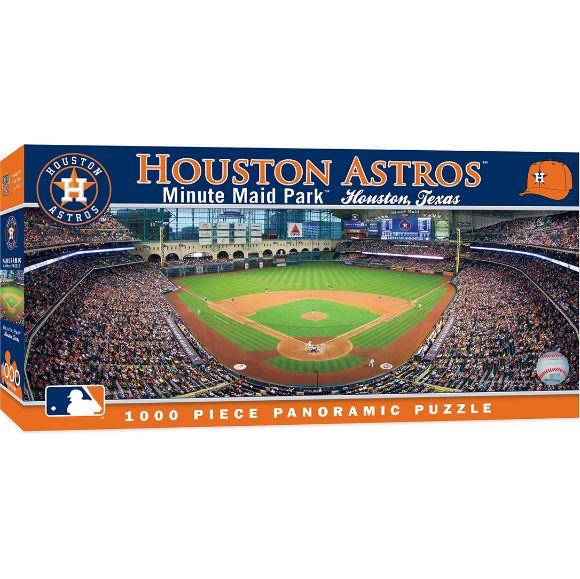Houston Astros Panoramic Puzzle Cover