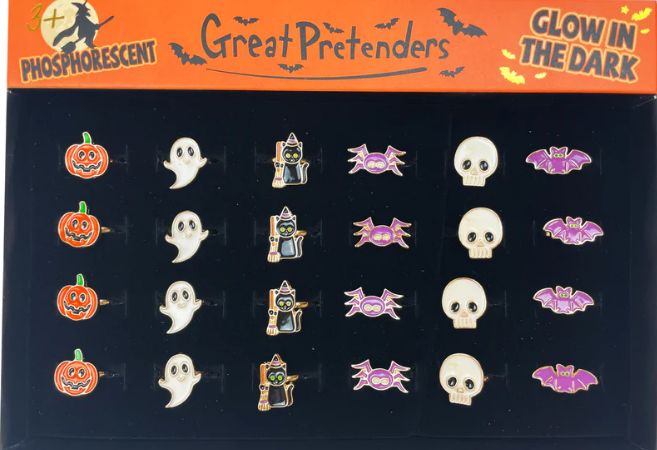 Tomfoolery Toys | Spooky Wooky Halloween Rings