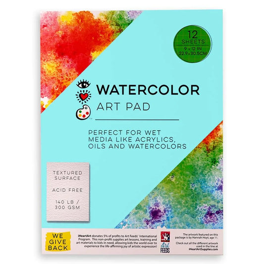 Tomfoolery Toys | Watercolor Art Pad