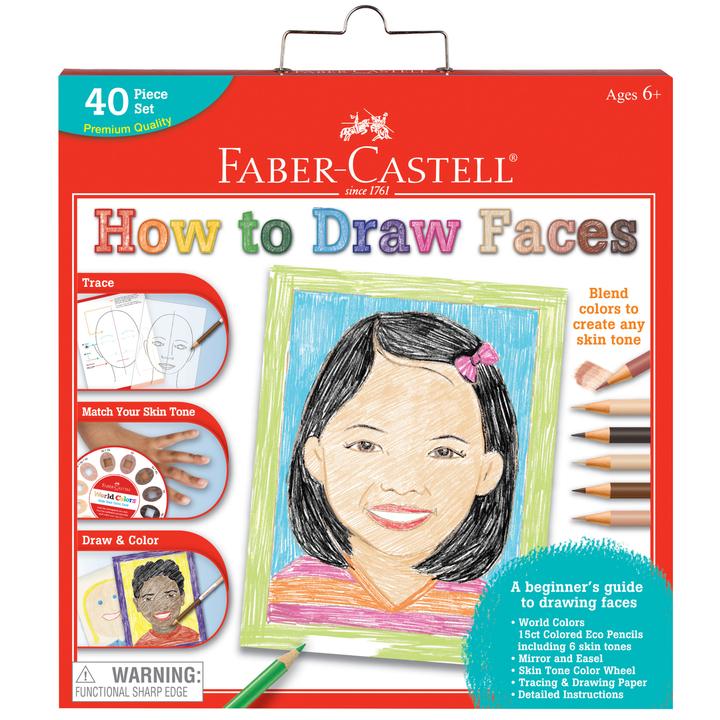 World Colors: How to Draw Faces Cover