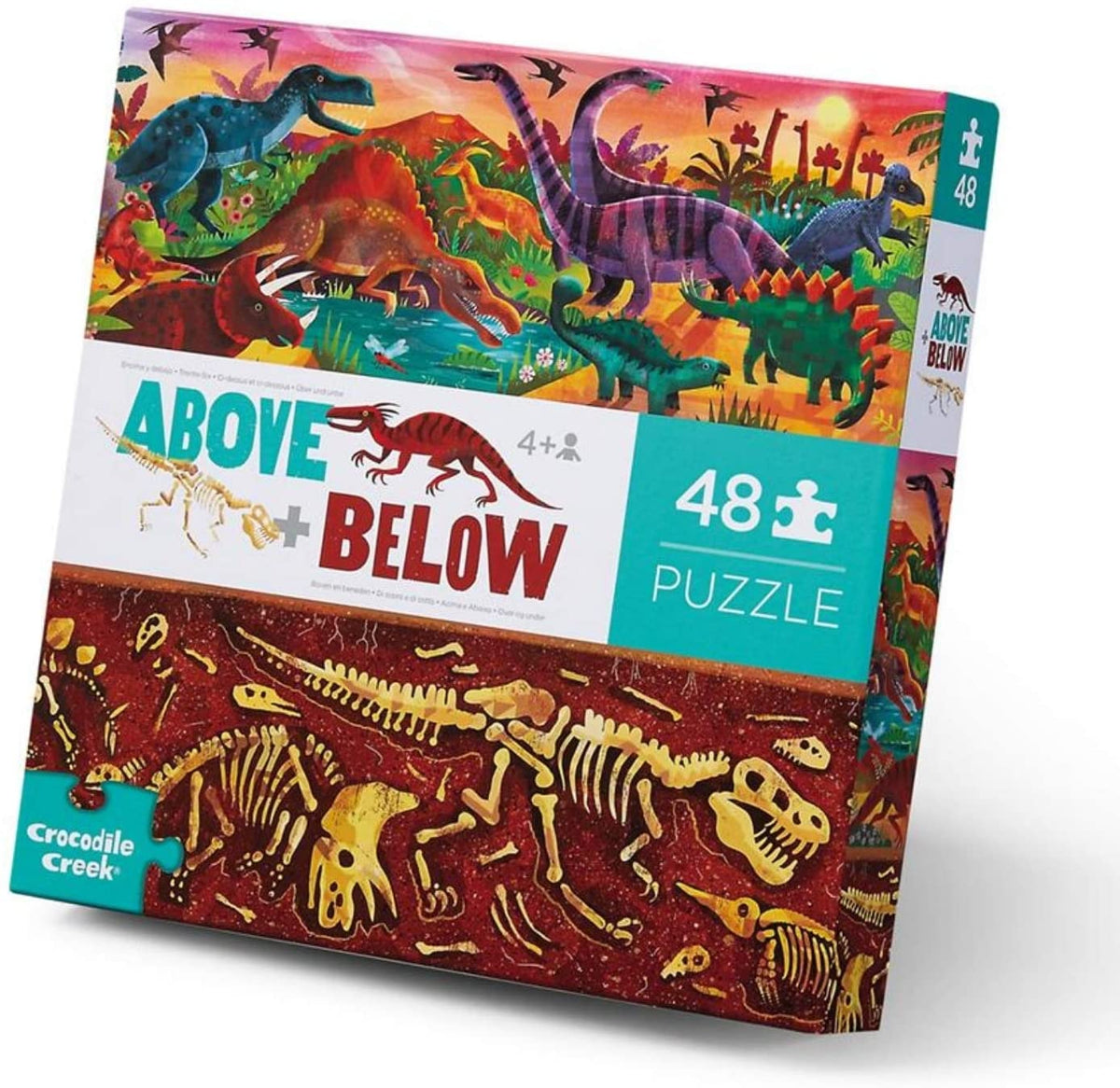 Above & Below Dino World Cover