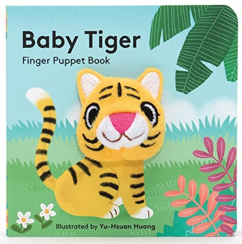Tomfoolery Toys | Baby Tiger: Finger Puppet Book