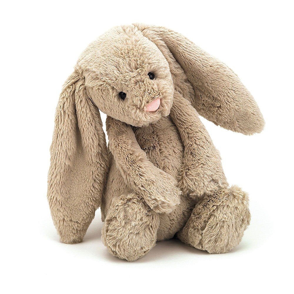 Tomfoolery Toys | Bashful Beige Bunny Medium