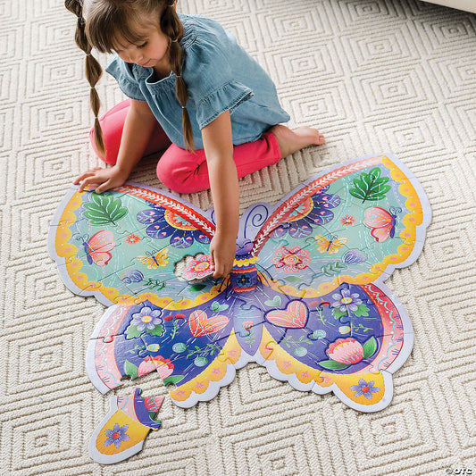 Tomfoolery Toys | Butterfly Floor Puzzle