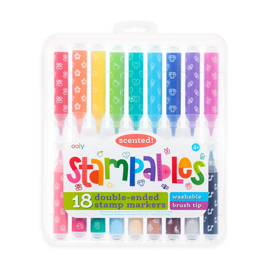 Tomfoolery Toys | Stampables Double Ended Scented Markers