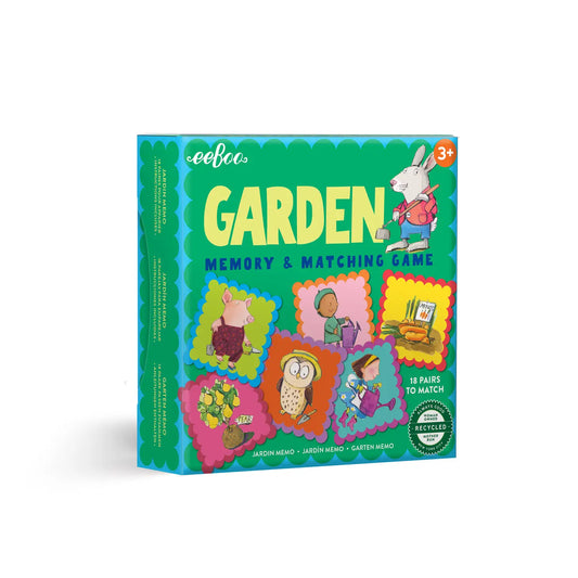 Tomfoolery Toys | Garden Little Square Memory Game