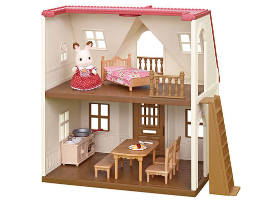 Tomfoolery Toys | Red Roof Cozy Cottage Starter Home