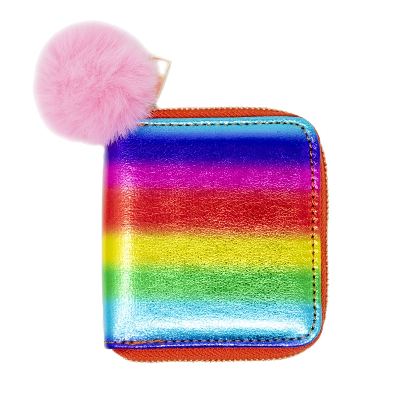 Rainbow Shiny Wallet Cover