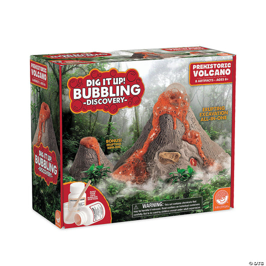 Tomfoolery Toys | Dig It Up! Bubbling Discoveries: Prehistoric Volcano