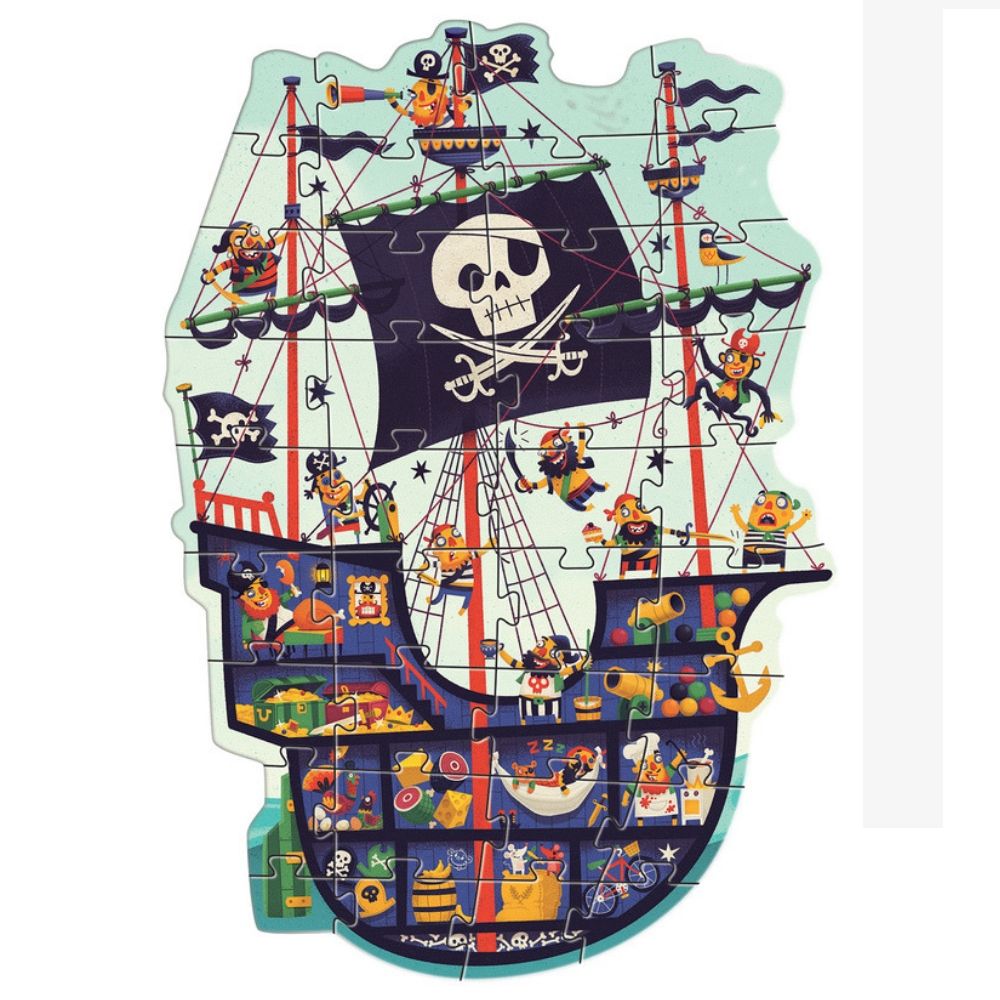 The Pirate Ship Giant Floor Puzzle Preview #2