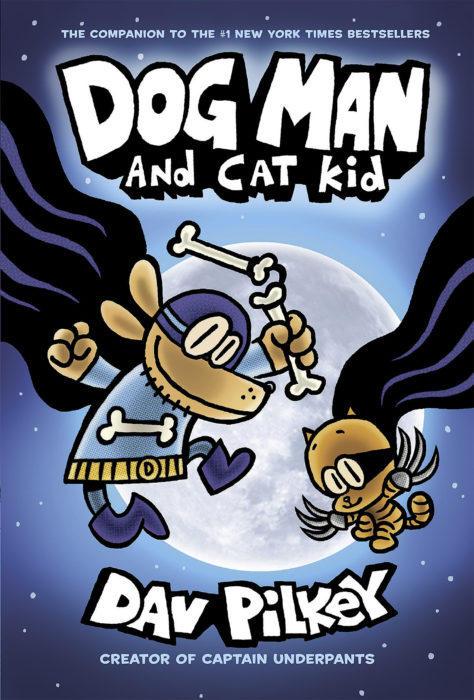 Dog Man #4: Dog Man and Cat Kid Cover