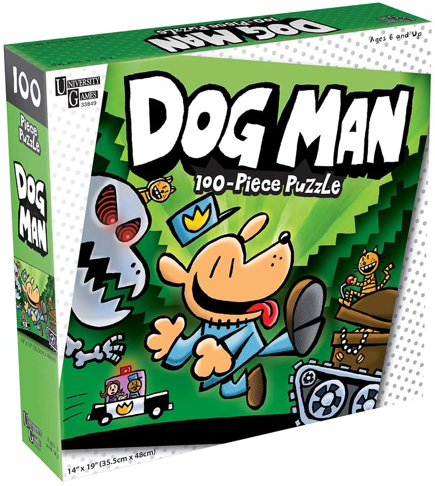 Dog Man Unleashed Puzzle Cover