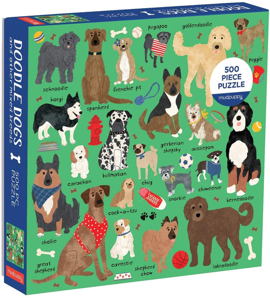 Tomfoolery Toys | Doodle Dogs Puzzle