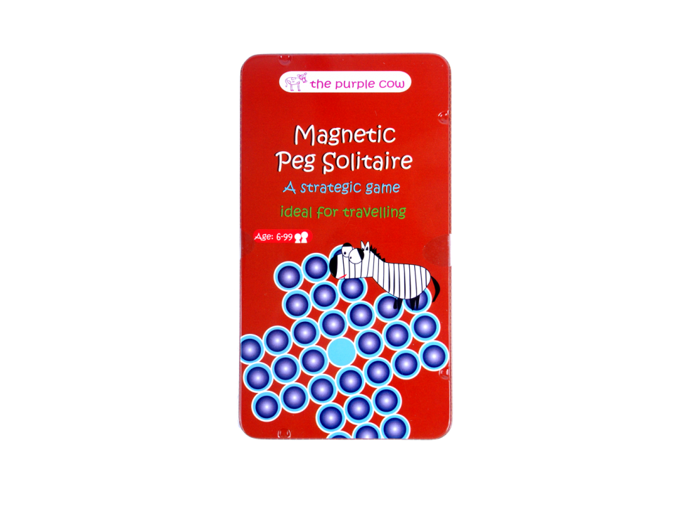 Magnetic Peg Solitaire Cover