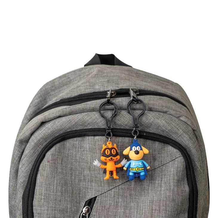 Dog Man Backpack Clip Preview #3