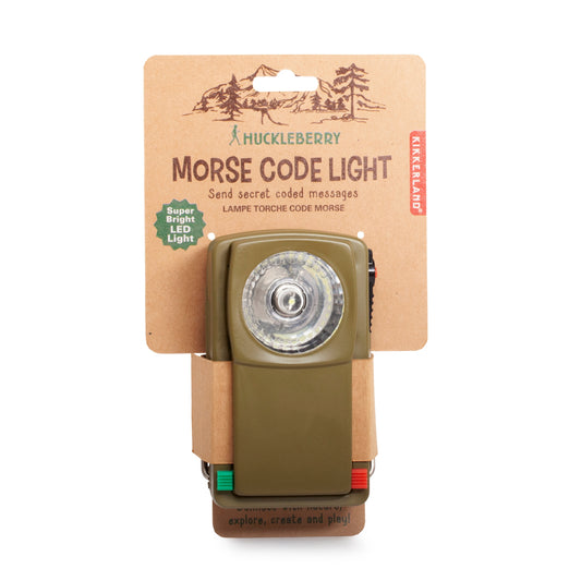 Tomfoolery Toys | Morse Code Flashlight